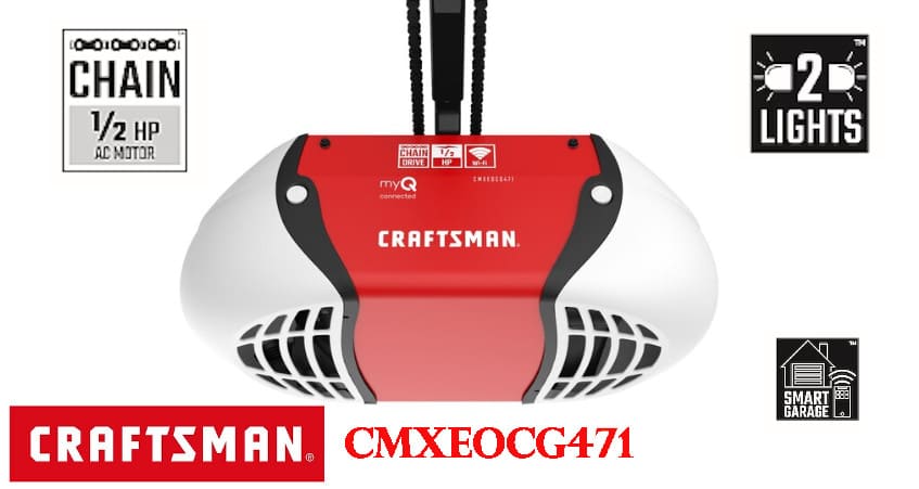 Craftsman CMXEOCG471 Chain Drive Opener