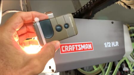 How To Reprogram The Craftsman Garage Door Opener?