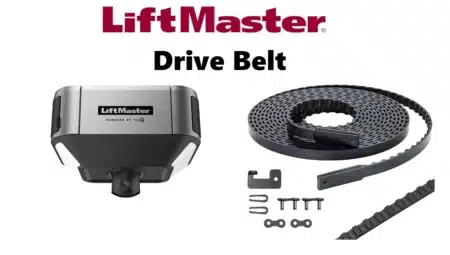 Maintain and Replace a LiftMaster Garage Opener Drive Belt