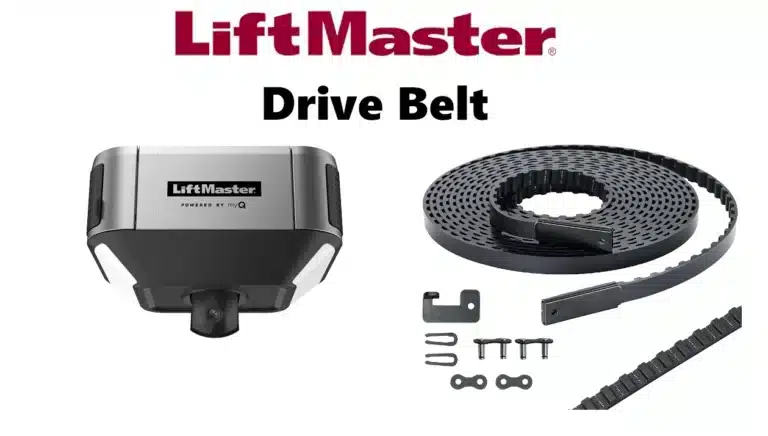 Maintain and Replace a LiftMaster Garage Opener Drive Belt