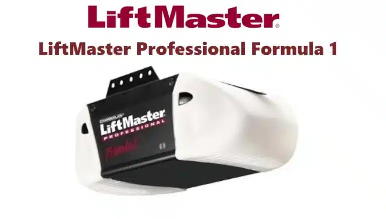 LiftMaster Professional Formula 1 Explained: How It Works ?