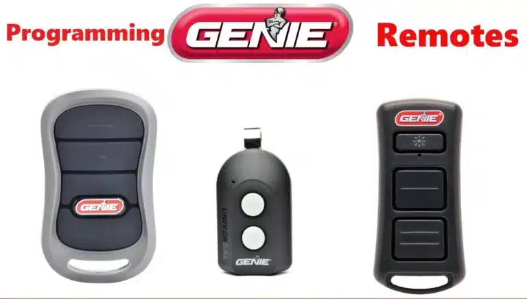 Programming Genie Garage Door Opener Remotes: Comprehensive Guide