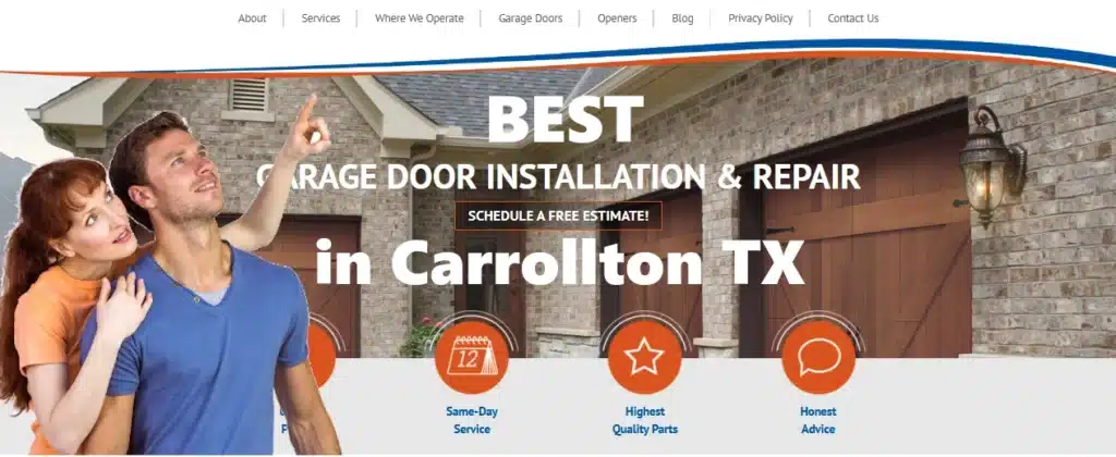 Best Garage Door Repair in Carrollton TX: Top-Rated Local Services