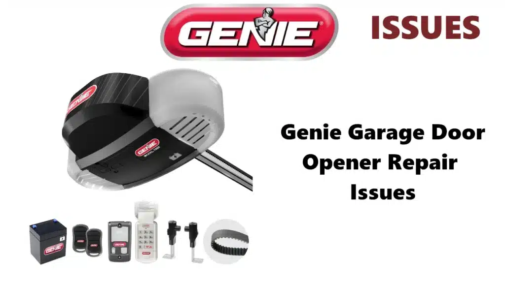 5 Genie Garage Door Opener Repair Issues and Solutions