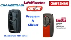Learn How To Program A Clicker Garage Door Opener In Minutes Learn How To Program A Clicker Garage Door Opener In Minutes