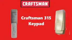 Craftsman 315 Keypad Not Working After Remote Reset