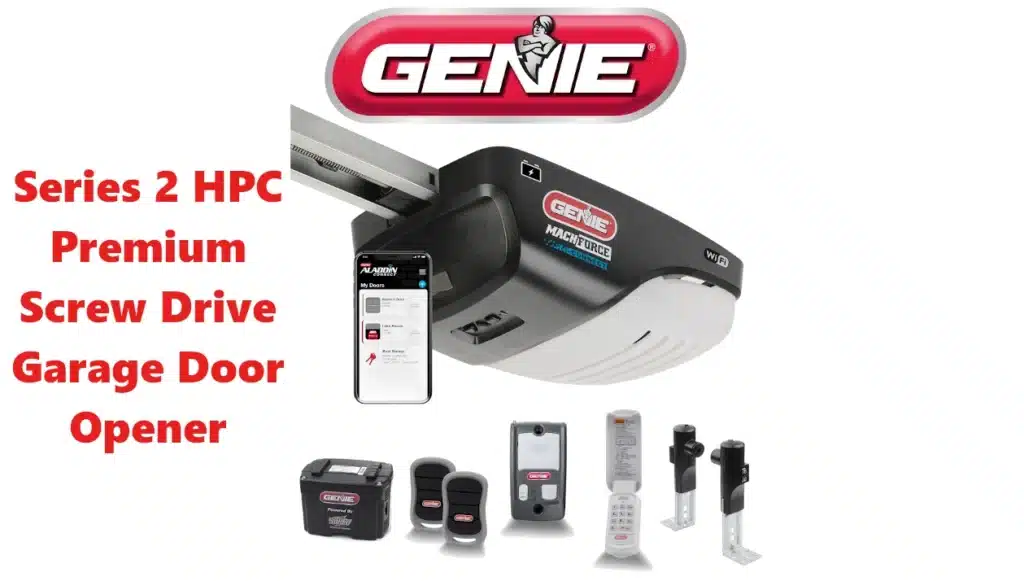 Genie Signature Series (MachForce Connect) – 2 HPc Screw Drive Opener