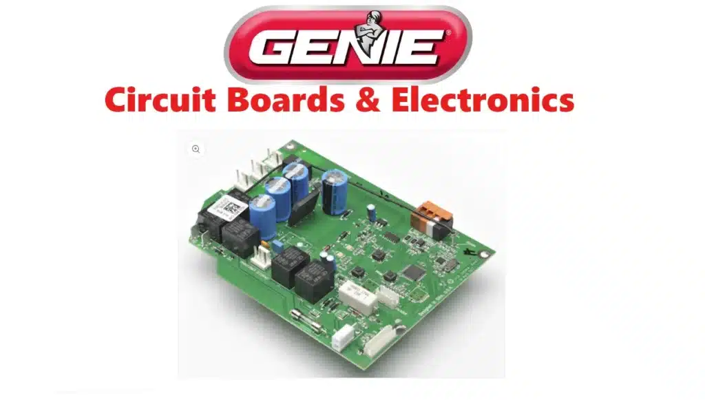 Circuit Boards & Electronics Genie Garage Door Opener Parts List