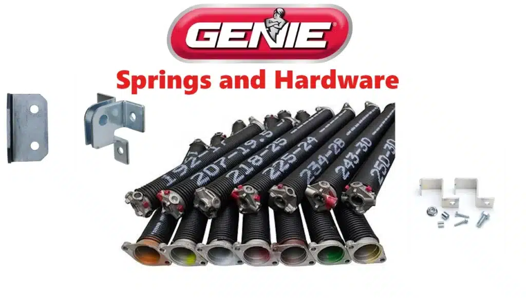 Springs and Hardware Genie Garage Door Opener 