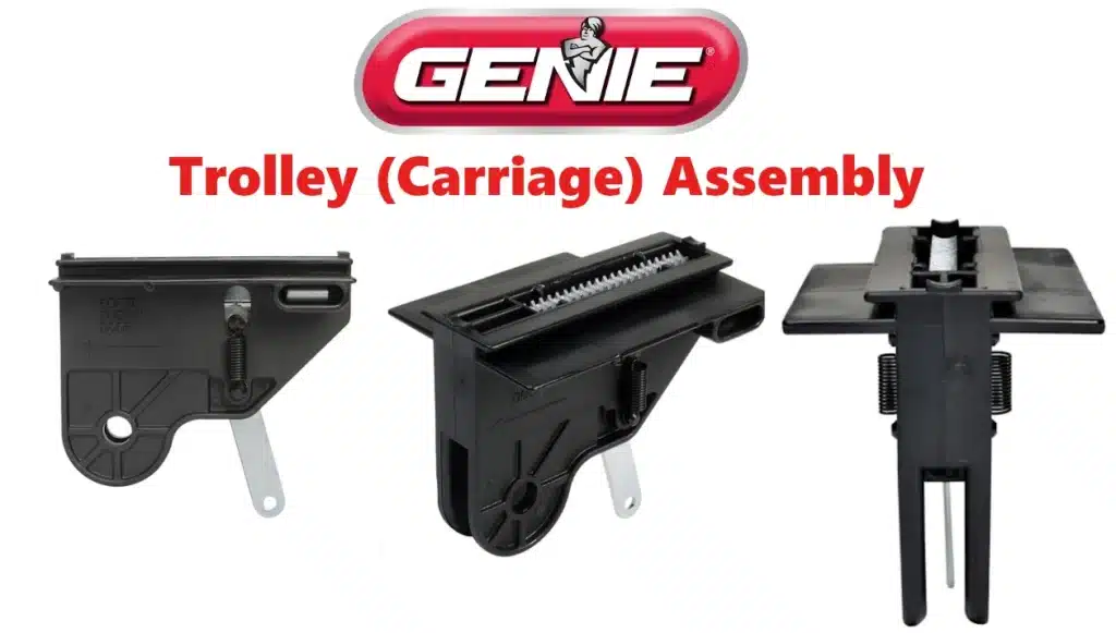 Trolley (Carriage) Assembly Genie Garage Door Opener Parts List