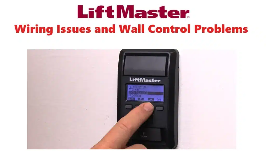 Wiring Issues and Wall Control Problems