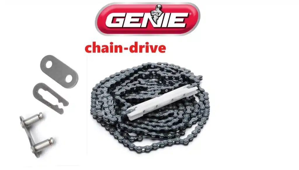 chain-drive Genie Garage Door Opener Parts List
