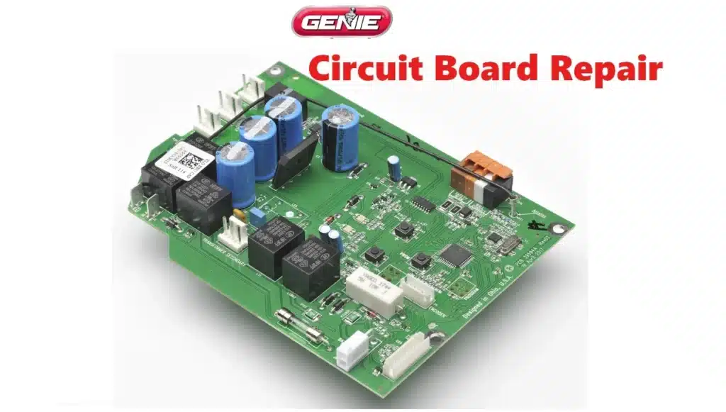 Genie garage door Circuit Board Repair
