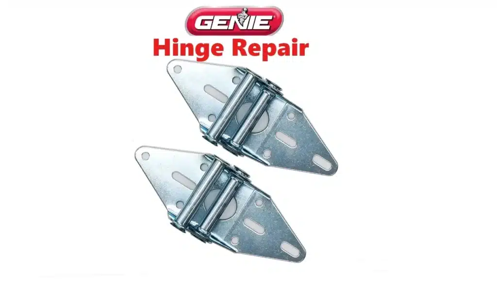 Genie garage door Hinge Repair