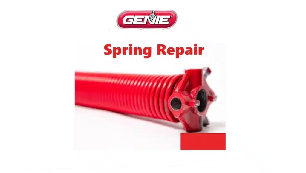 Genie garage door Spring Repair